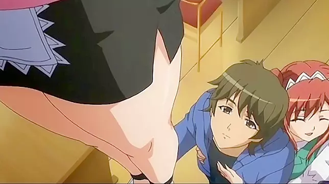 Hentai Porn XVIDEOS ~ Lucky Boy Takes Virginity of Two Splendid & Curvy 18 Y.O. Schoolgirls