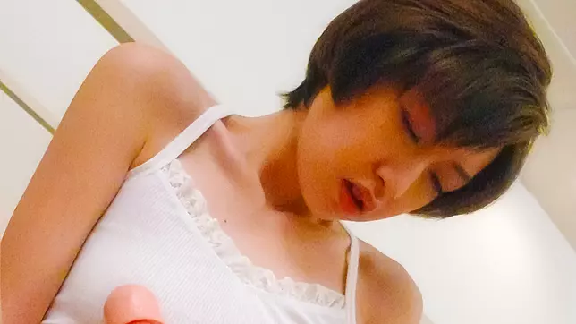 Akina Hara Pounding Herself With a Dildo Like a Fucking Pro