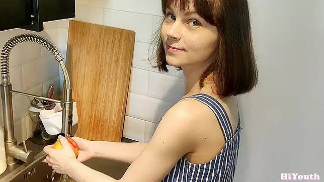 Dishwashing Skills Unparalleled ~ Sweet Babe's F*cking Abilities!