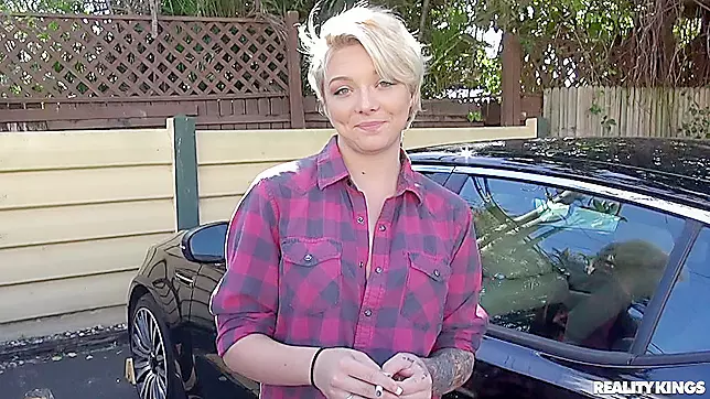 Tyler Helps Laid-Off Aurora Find a New Job, Fucking Her to Secure the Position.