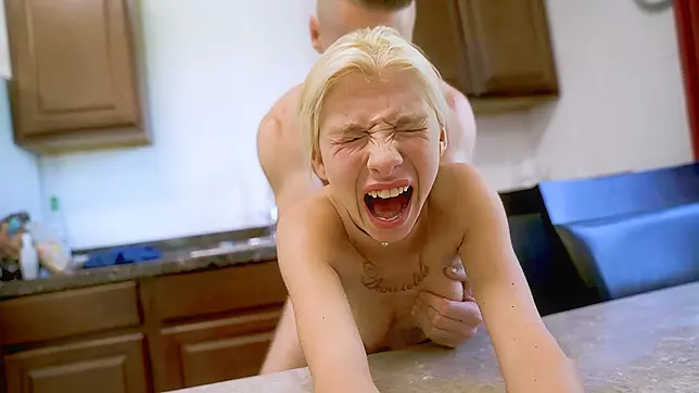 Alluring Daughter Like a Whore Gets Hammered with a Huge Dick after Giving a Deepthroat Blowjob