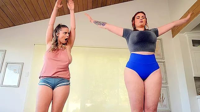 Busty Babes Codi Vore and Abigaiil Morris Get Nailed Hard in HD XXX Free Video.
