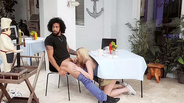 Blake Blossom Gag On James Angel's Huge Cock And Get Fucked Hard.