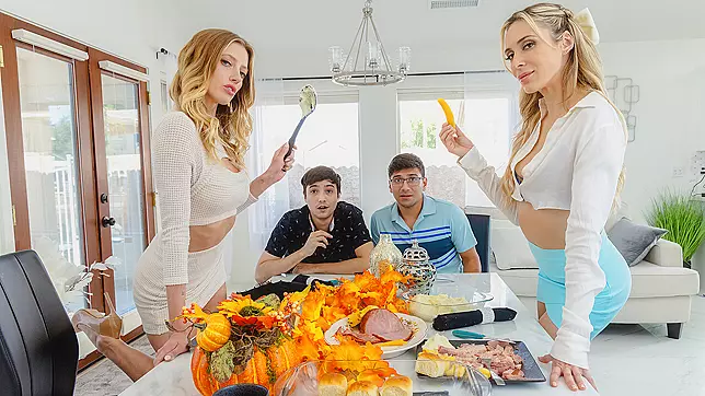 Stuffing Our Stepmoms For Thanksgiving - Mom Lover