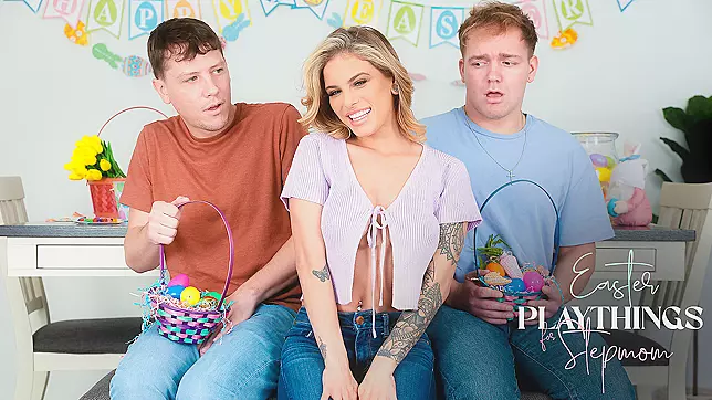 Easter Playthings For Stepmom - Mom Lover
