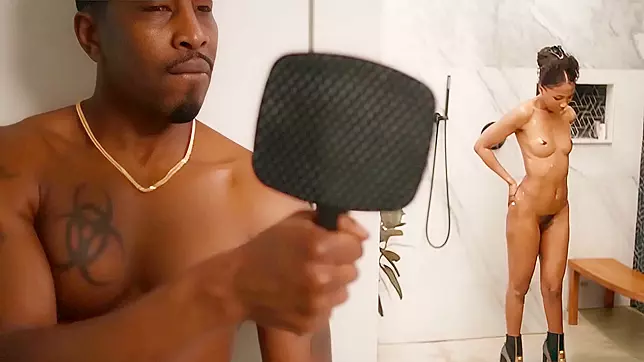 Spy Stepdad Caught Spying on Daughter in the Shower, Leads to a Steamy Secret Hookup