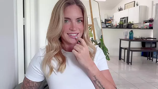 My Stepsister's Big-Titty Bestie Begs for a Fuck: 'I Have a BF, But I'm So Horny!'