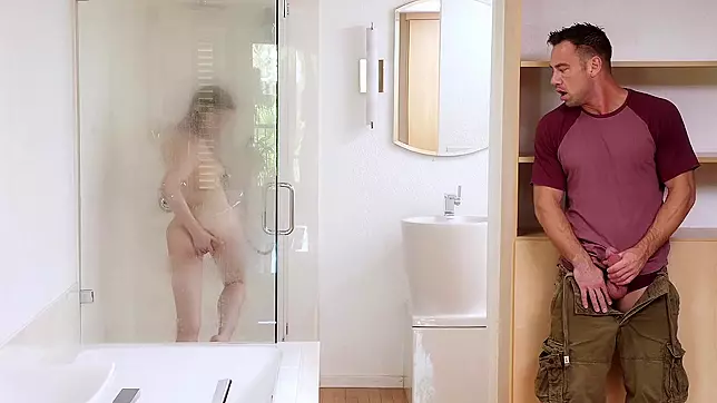 Busty Stepsister Gets Fucked Hard by Brother After He Caught Her Masturbating