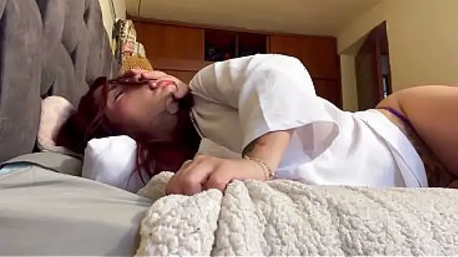Sharing Bed With Stepbrother Ends With His Dick Inside