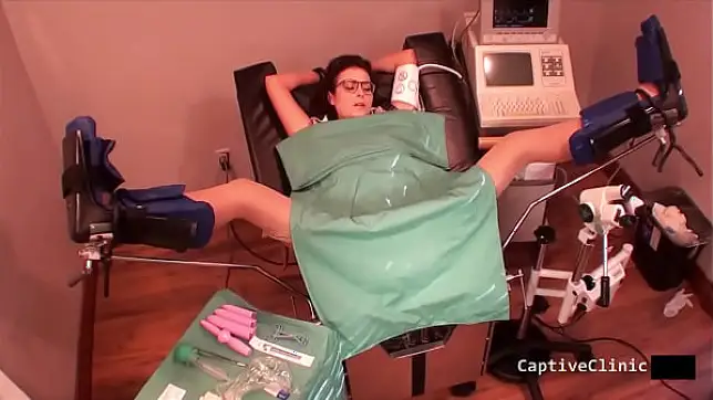 German Tourist Trapped Getting Examined By Kinky Doctor