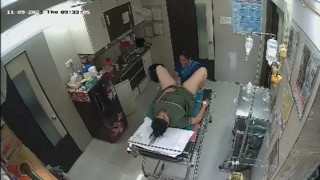 *** Hospital Cam Films Horny Desi MILF Spreading Wide for Pervy Gyno Exam Fuck