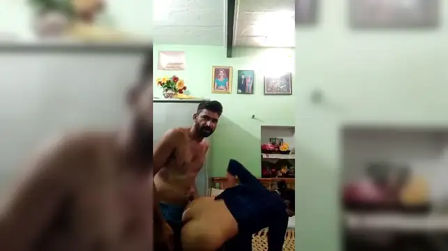Amateur Desi man impales submissive wife in XXX doggystyle pose