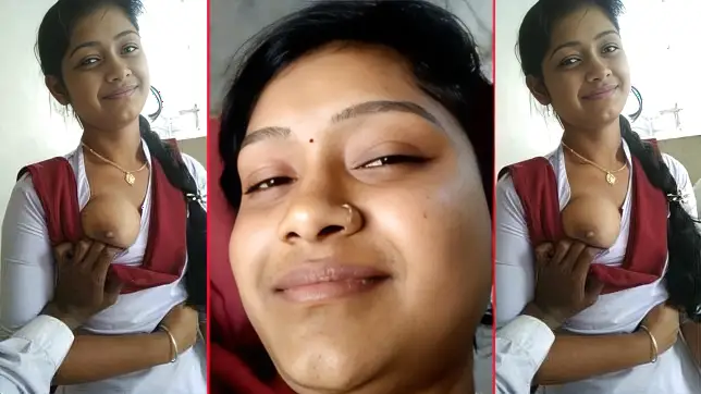 Naughty Dude Fucks Hard Outdoors, Unveiling His Hot GF Perfect Boobs - Desi Leaked XXX MMs