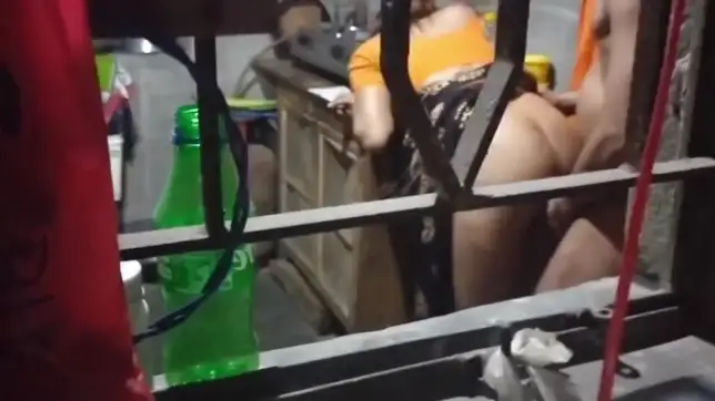 Pervy Dude Spies Neighbors Banging Balls Deep, Tapes Steamy Window Voyeur Hit