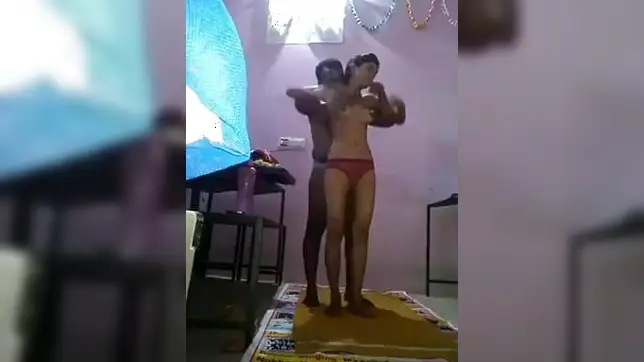 Teacher and attractive coed are going to have amateur Indian sex
