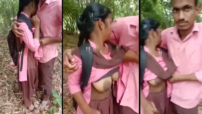 Sneaky BF Exposes 18YO Classmate’s Juicy Tits in Public Park Near School - Leaked XXX MMs
