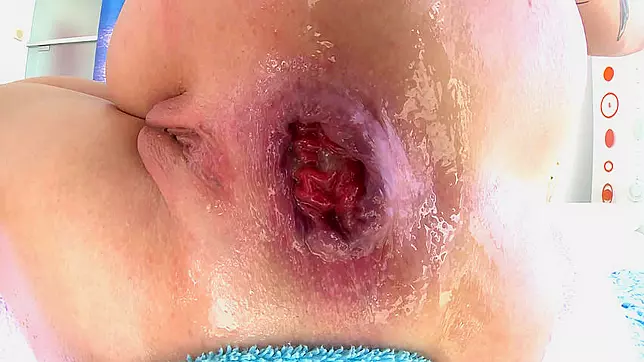 Dollie Darko was smashed hard in her XXX ass with creampie by dick
