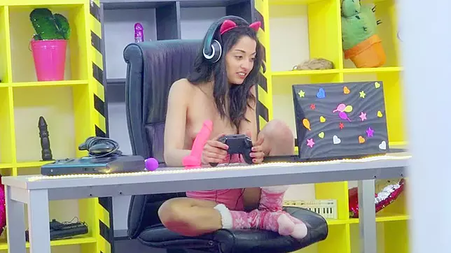 Scarlet Rebel's Steamy Game Night ~ Pussy Dildoing and Beyond!