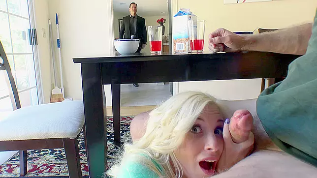 Teen Piper Perri's Sensual Oral Pleasure for an Erect Cock