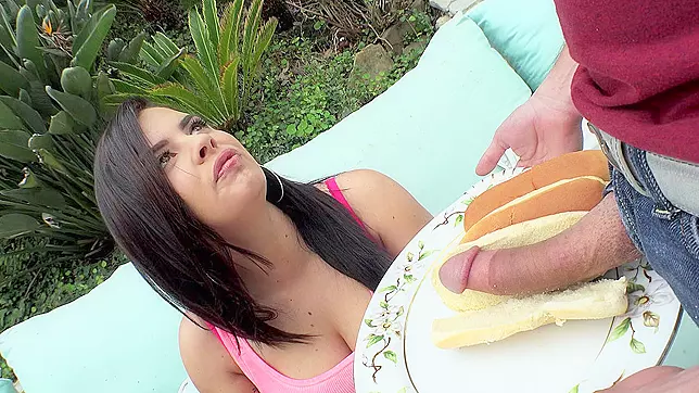 Sausage in a bun with Keisha Grey for hotter times, enjoy playful XXX