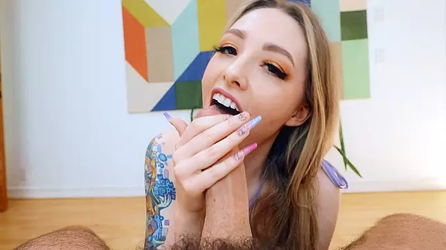 Ailee Anne's Mind-Blowing POV Blowjob for Charles Dera Will Leave You Breathless