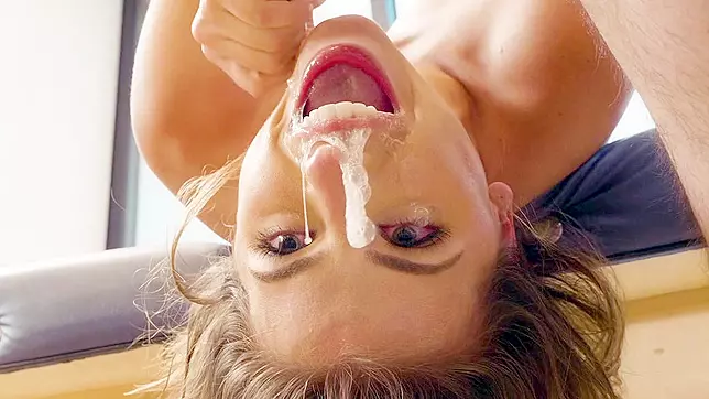 Adriana Chechik's Wild Face Fucking on the Table - XXX Video