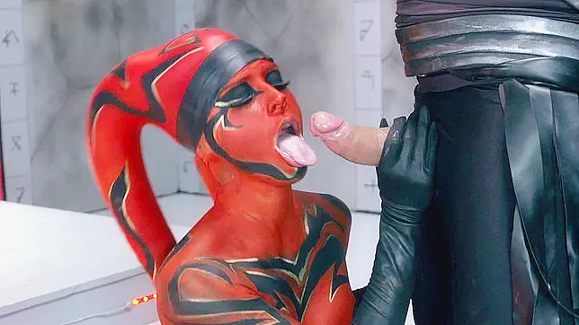 Experience Salacious Kleio Valentien's Intimate Blowjob Skills in XXX Video