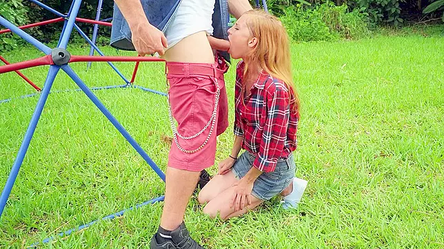 Sexy Ava Parker Sucking Jmac's Thick Outdoor Dick, XXX Video