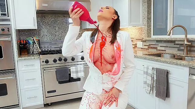Sexy Sensation! Casey Calvert in Kinky Kitchen Fun, XXX Video