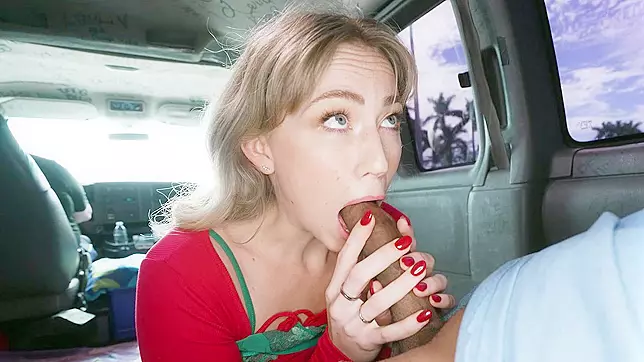 Sultry Stella Elle Sucking Monster Black Cock in XXX Video