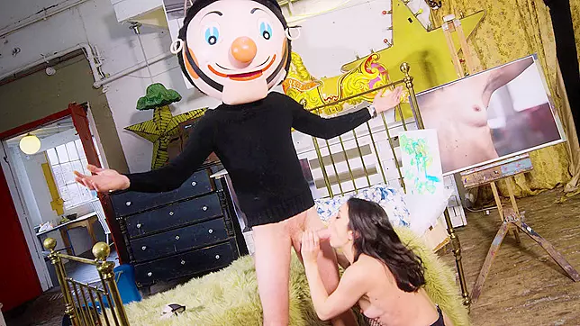 Brunette mom Valentina Bianco sucks Danny D's monster cock