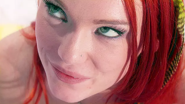 Dani Jensen craving his cock in her mouth