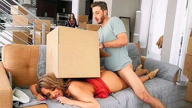 Richelle Ryan lying on her stomach gets pussy railed by Lucas Frost