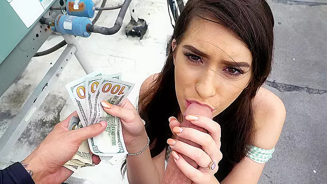 Joseline Kelly, Mouthful of Cash, Big Hard Cock - XXX Video!