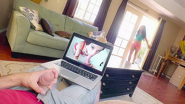 Adriana Chechik's Boyfriend's Porn Obsession Unleashed in XXX Video