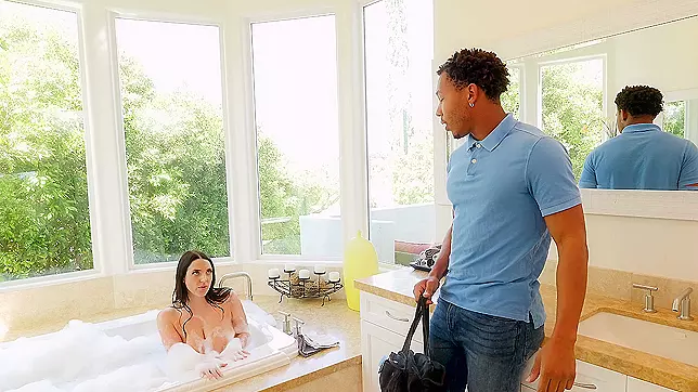 Angela White in Mind-Blowing Plumber Fuck, XXX Video