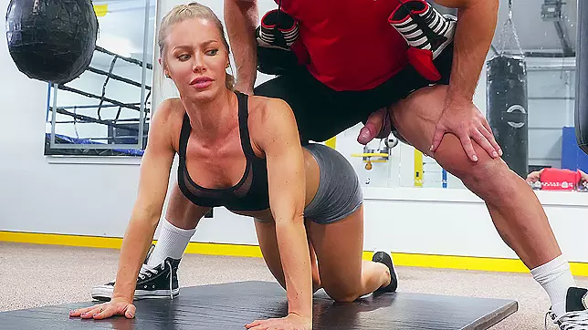 Nicole Aniston's Intense Workout ~ Mind-Blowing XXX Scene with Huge Cumshot