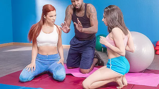 Sultry Darcie Dolce's Porno Pilates with Jayden Cole - Brazzers XXX Video