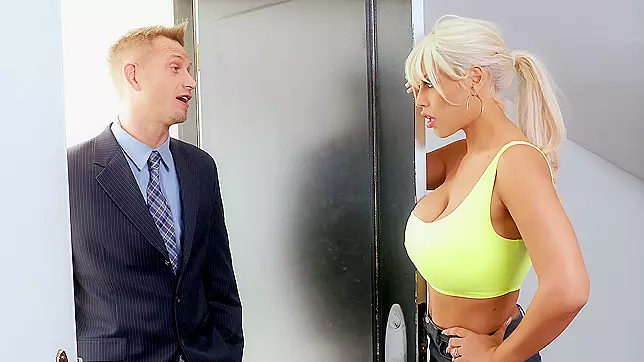 Bridgette B's Steamy Banging with Husband's Boss in Brazzers HD XXX