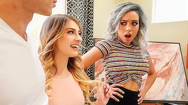 Fucking Like Frenemies' - Kristen Scott and Aaliyah Hadid's Hot XXX Debut in HD, Brazzers Porn