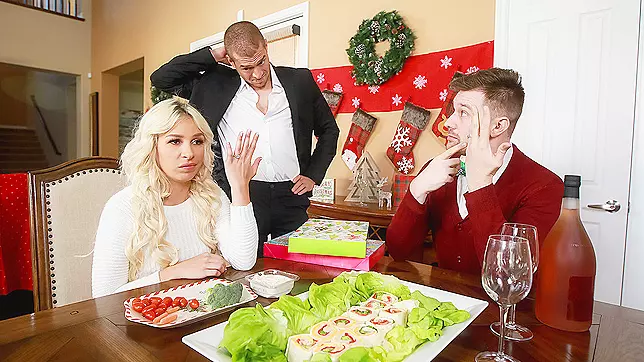 Brazzers Exxtra HD ~ Horny Carmen Caliente's Steaming Hot Holiday Surprise! PART 2