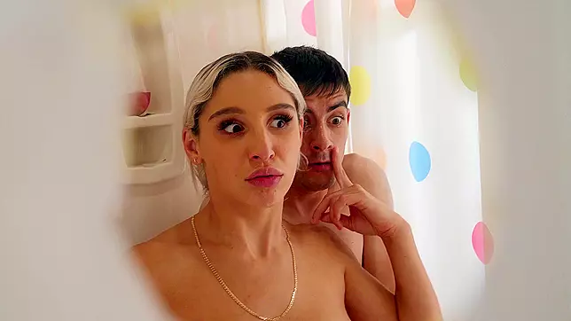 Abella Danger Gets Caught Cheating in Shower with Jordi, Must-XXX Video