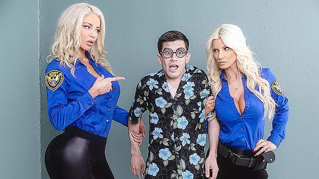 Brazzers ~ Fucking His Way Into the U.S.A ~ Brittany Andrews, Nicolette Shea & Jordi's Wild Porn Adventure!