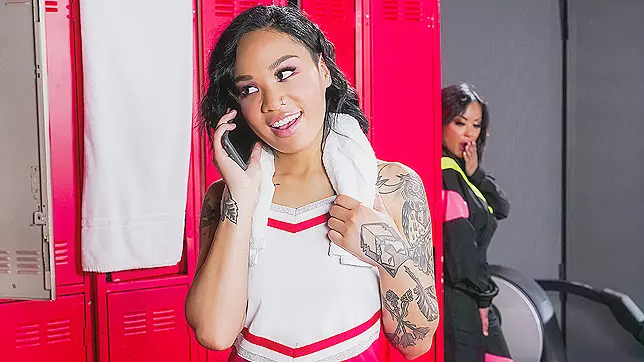 Fucking The Locker Room Perv Featuring Honey Gold and Kaylani Lei - Brazzers HD, XXX Video