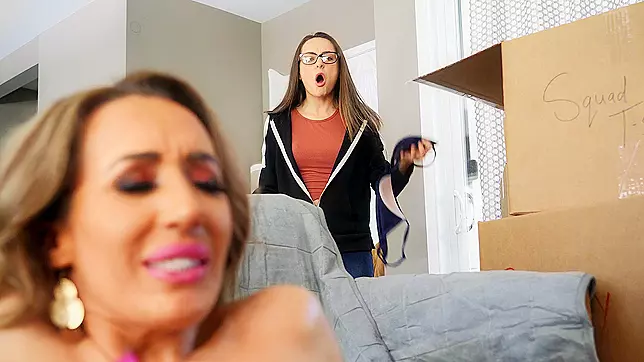 Mom Richelle Ryan's Adulterous Threesome with Daughter's BF in XXX Video