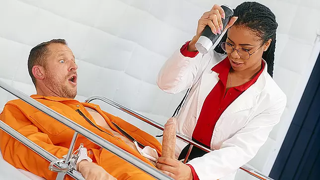 Jailhouse Fuck 4 - Kira Noir and Scott Nails - Brazzers HD, XXX Video
