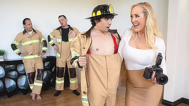 Brandi Love's Sultry Calendar Shoot - Scorching Brazzers XXX Video