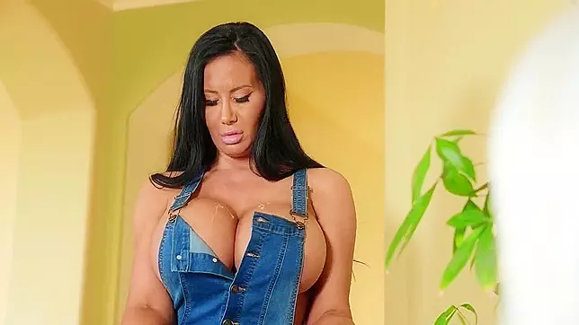 Sybil Stallone's Racy XXX Video ~ Cum-covered Big Boobs Unveiled