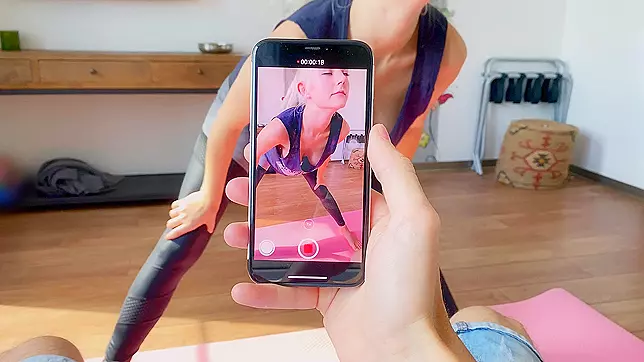 Eva Elfie in DOWNBLouse Yoga - Sultry and Sensual XXX Video