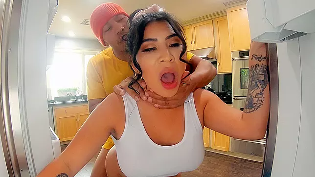 Big Tit Tokyo Lynn Fucked By Fridge in XXX Reality Kings HD Video!